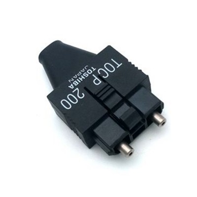 Connecteur fibre optique Toshiba TOCP200 - Ferrule céramique de précision, faible perte (0,2 dB), compatible avec fibre SM/MM, conception durable de qualité industrielle