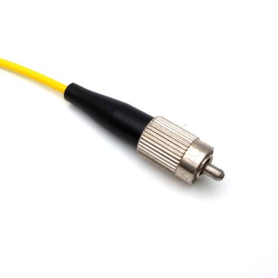 FC Connector Yellow Plastic Optical Fiber for Industrial and Medical Use