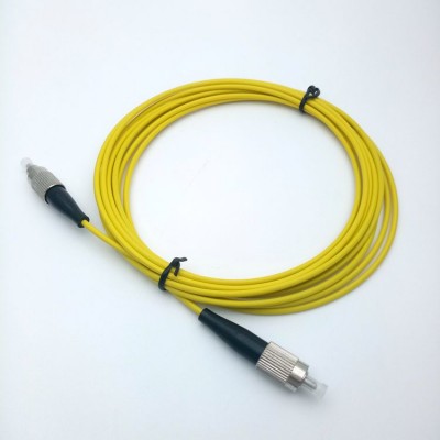 Yellow FC POF Cable with Durable PE Sheath