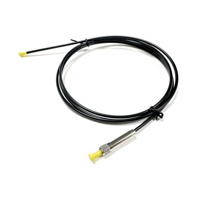 Medical laser delivery system utilizing a biocompatible SMA905 optical fiber for surgical applications.