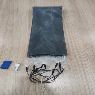 Semi-finished luminous cloth controller