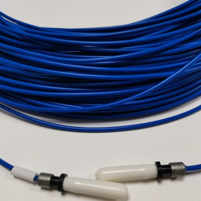 blue POF patch cable